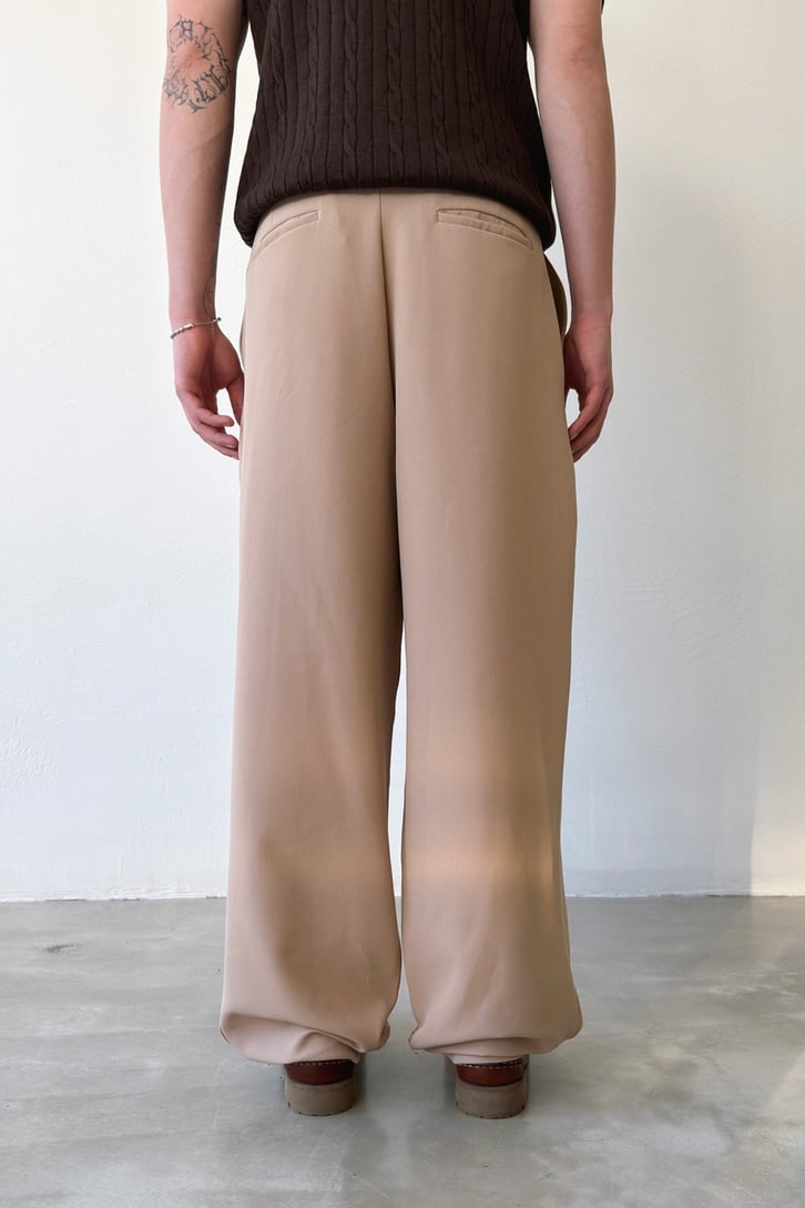 TROUSER BALLOON PANTS MINK VM V80-48