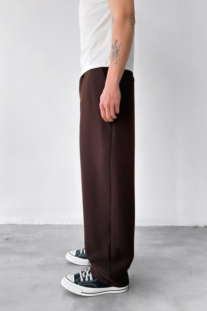 TROUSER BALLOON PANTS BROWN GST 5842 / V80-48
