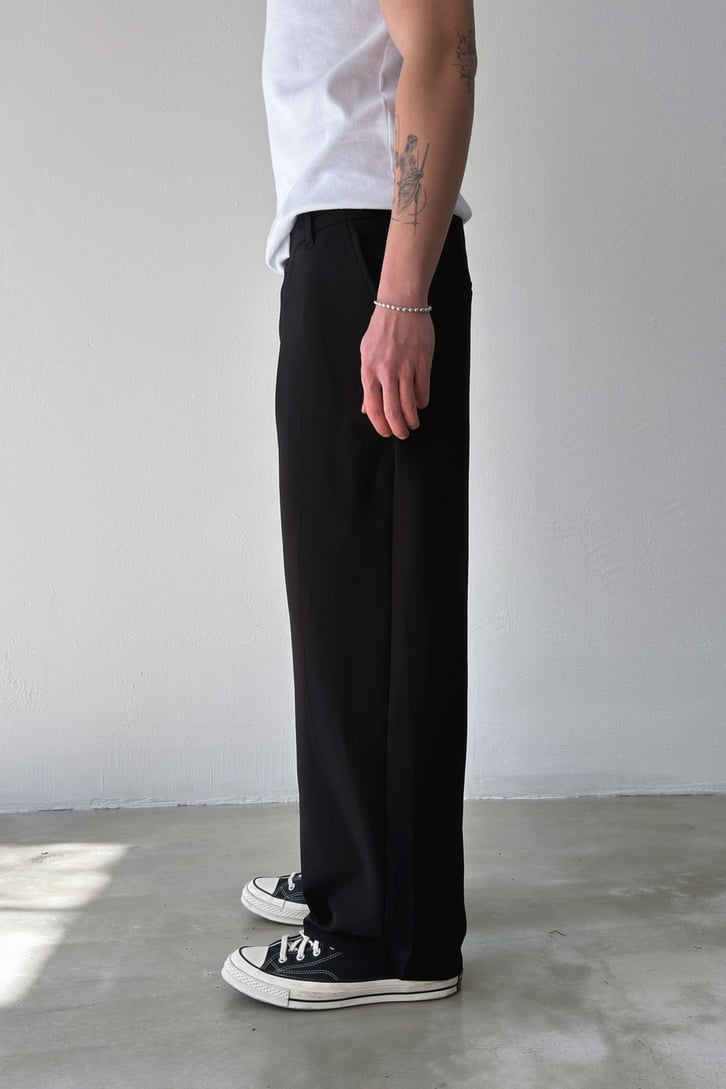 TROUSER BALLOON PANTS BLACK GST 5842 / V80-48