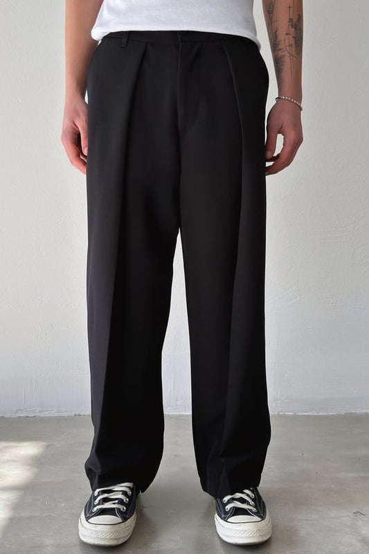 TROUSER BALLOON PANTS BLACK GST 5842 / V80-48