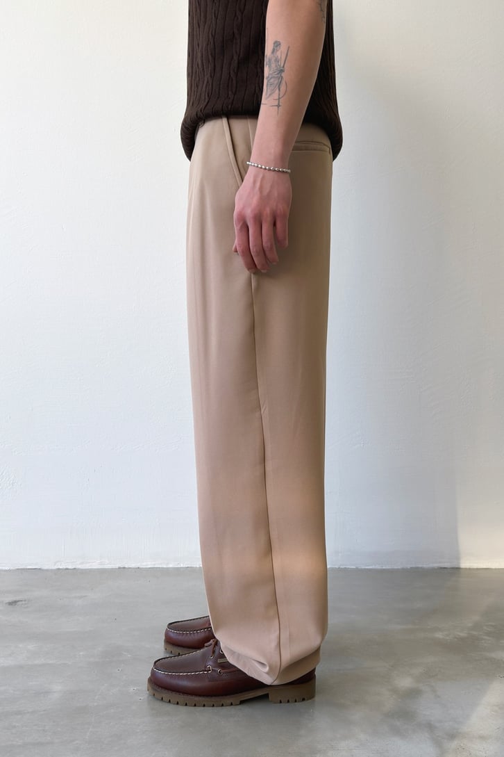 TROUSER BALLOON PANTS MINK VM V80-48