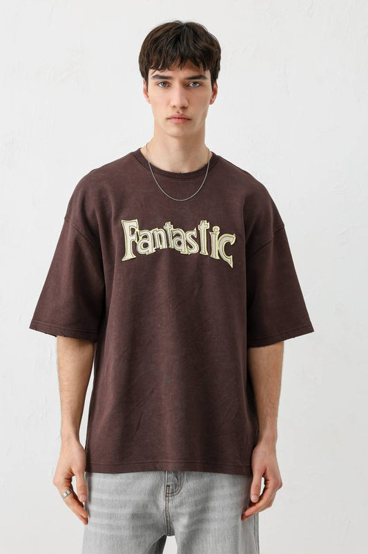T-SHIRT VM FANTASTIC BROWN V70-132