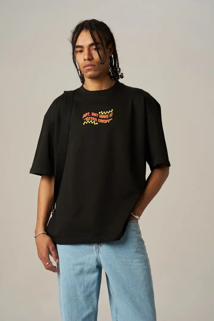 T-SHIRT BU BLACK T-20