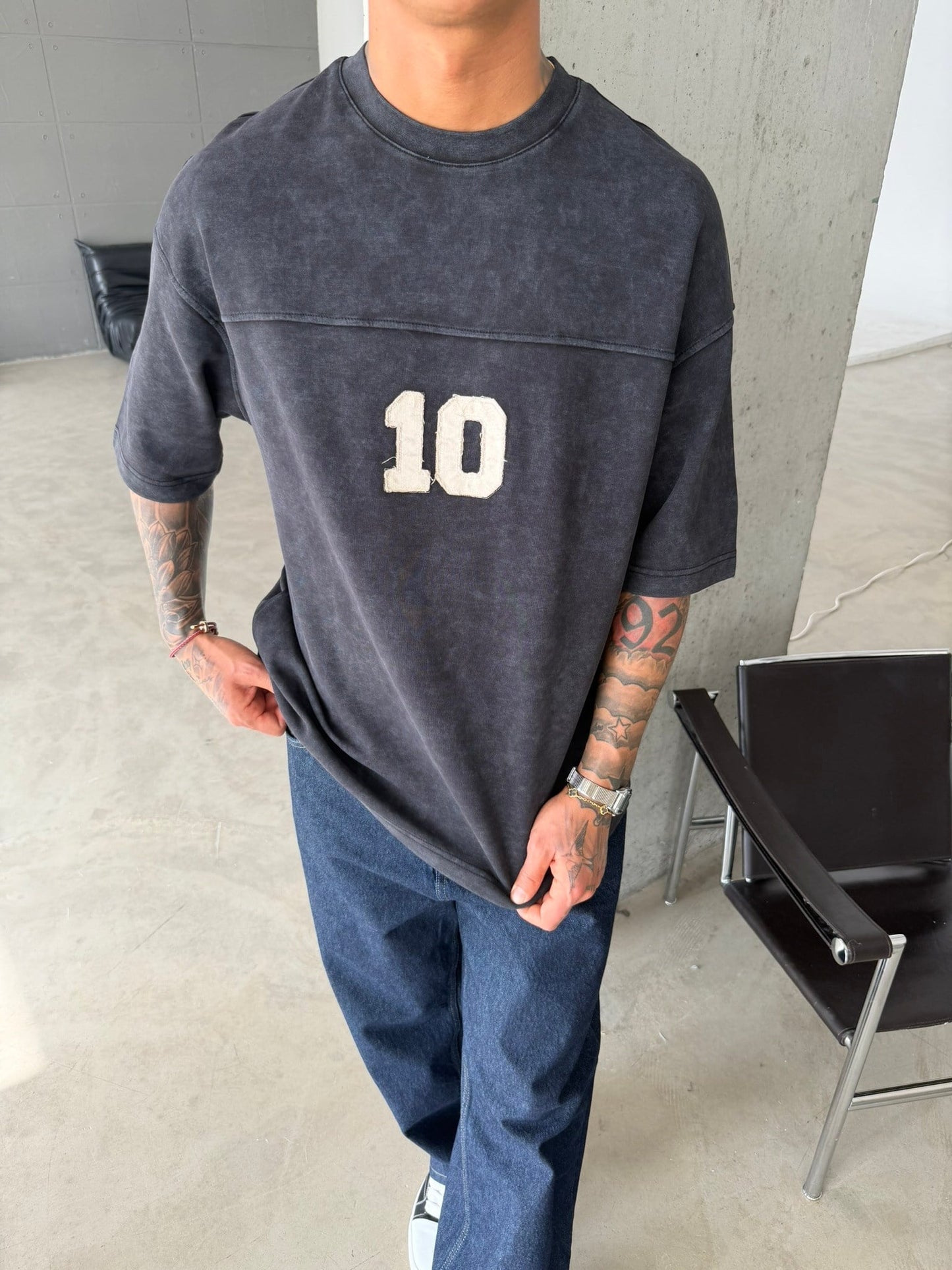T-SHIRT ES 10 BLACK E71-123