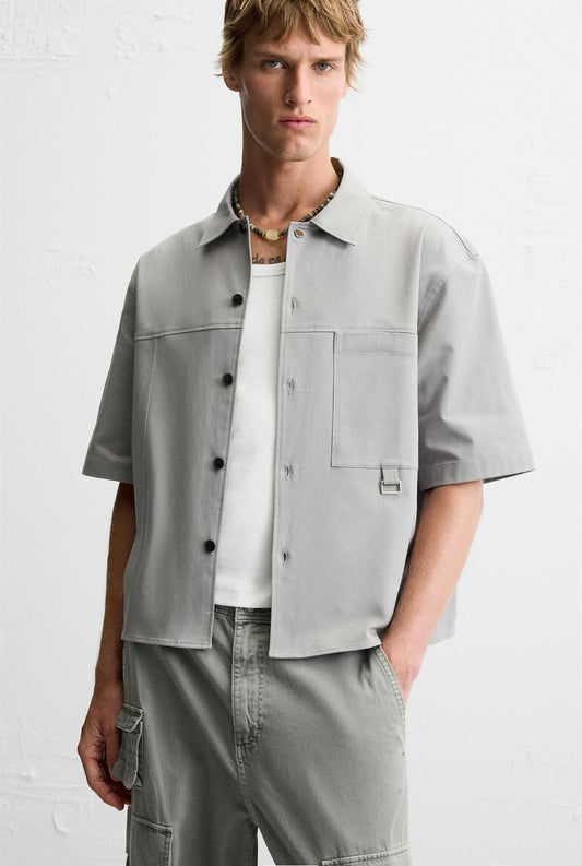 CROPPED FIT SHIRT ZARA