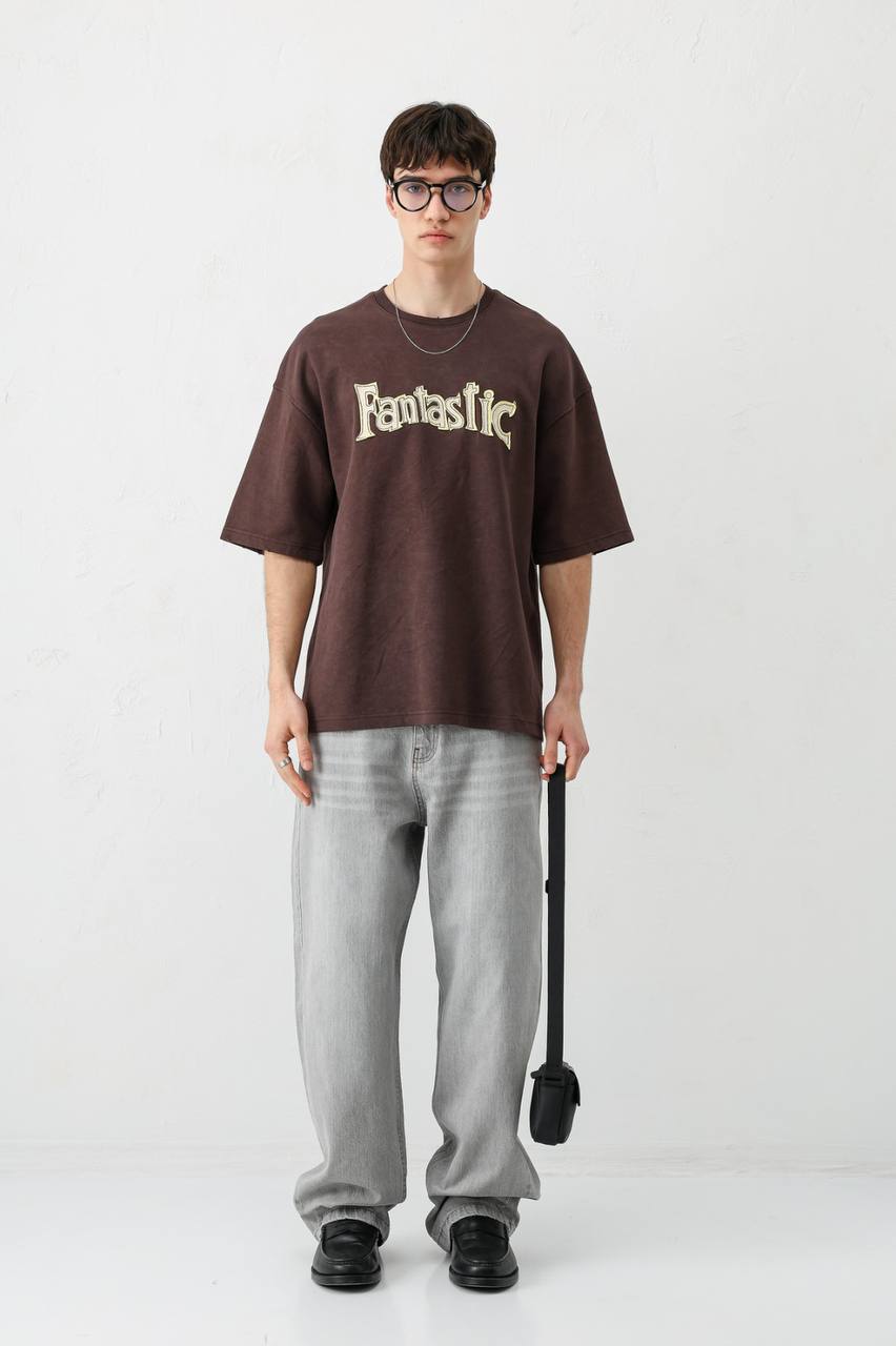 T-SHIRT VM FANTASTIC BROWN V70-132