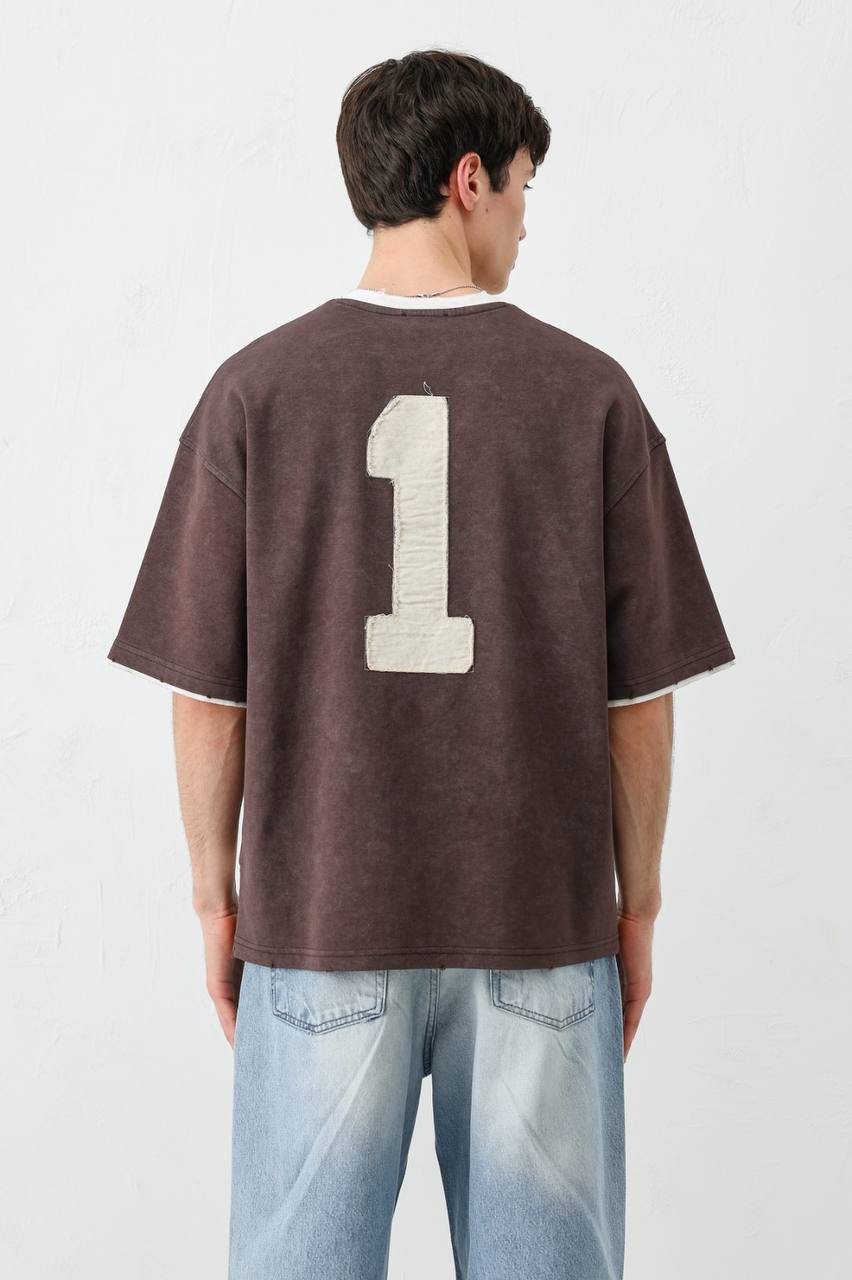 T-SHIRT VM 1 BROWN V70-134