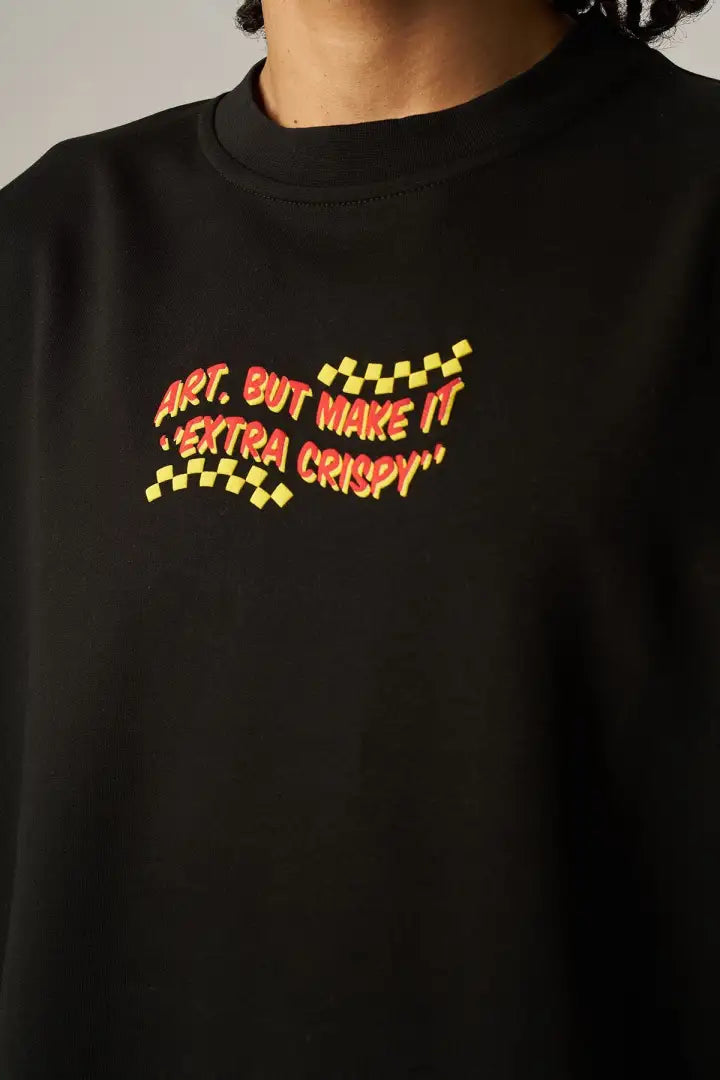 T-SHIRT BU BLACK T-20