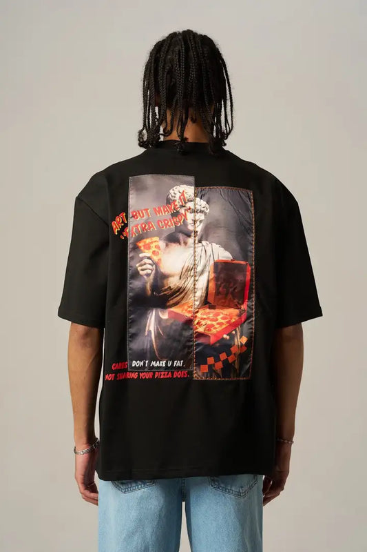 T-SHIRT BU BLACK T-20