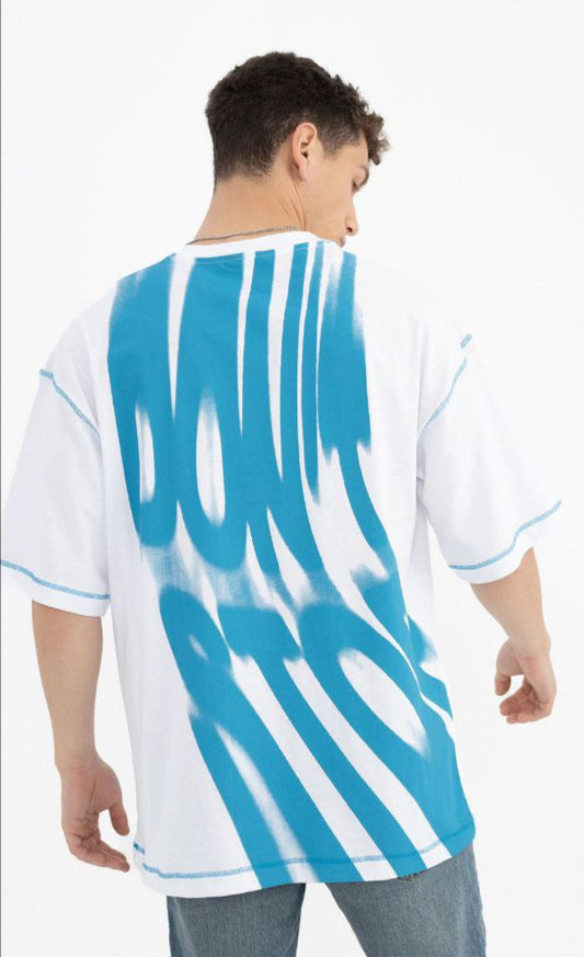 T-SHIRT DONT STOP BLANC PE