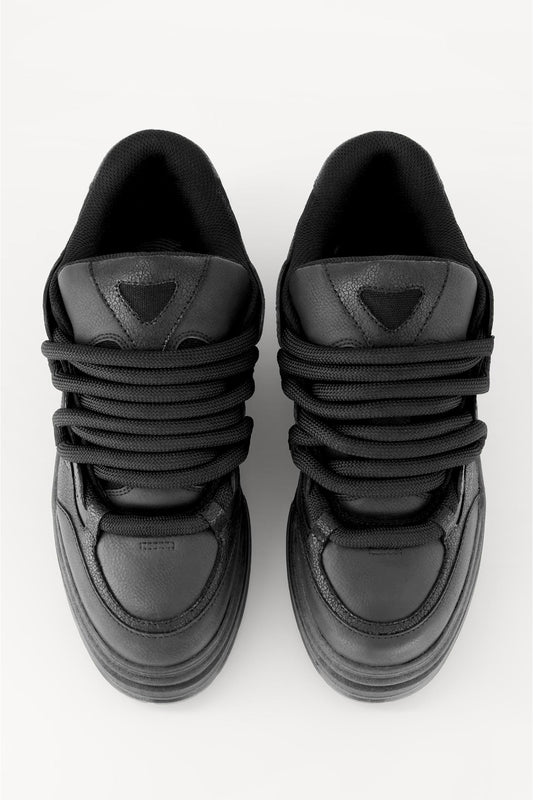 Chunky skater trainers black BERSHKA ORIGINAL