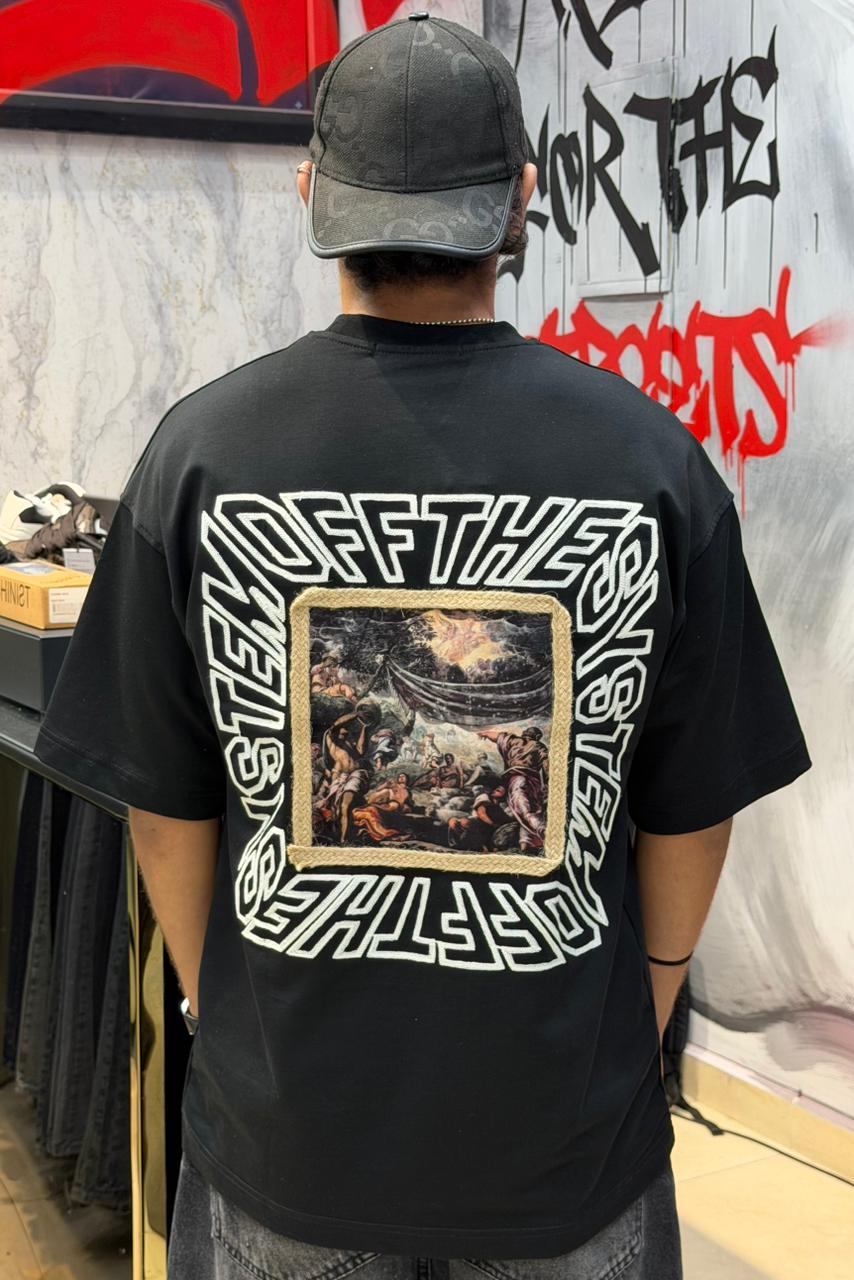 T-SHIRT OFF THE SYSTEM BLACK