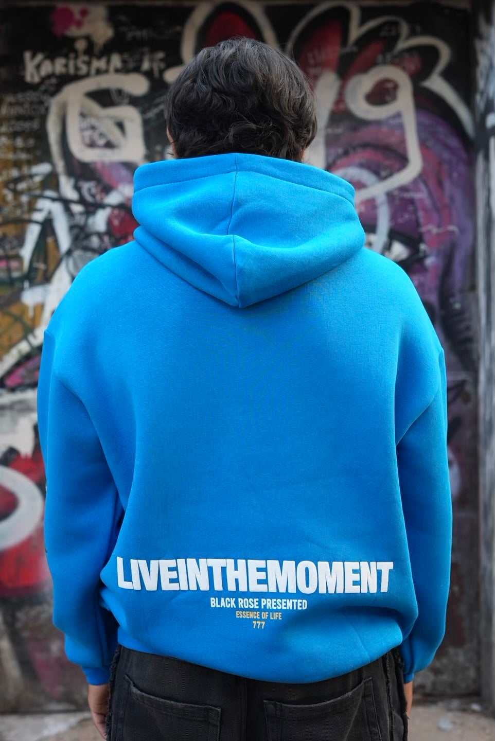 HOODIES 777 BLUE E70-036