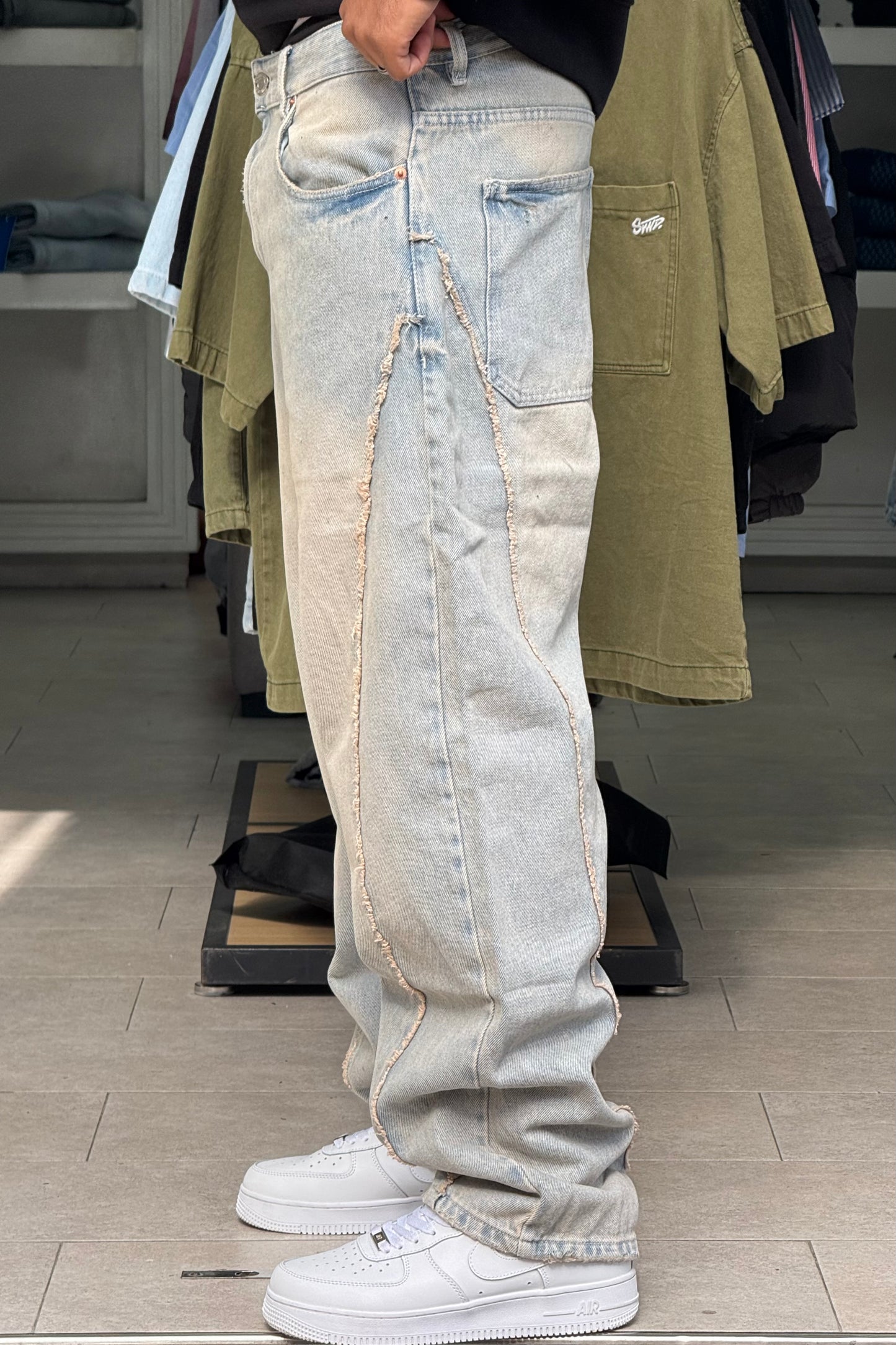 BAGGY JEANS STORM DIRTY CLAIR