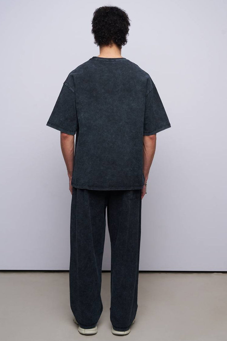 Relaxfit Washed Tracksuit BLACK 30-202