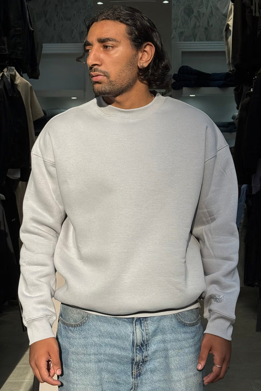 SWEATSHIRT OVERSIZE GRIS