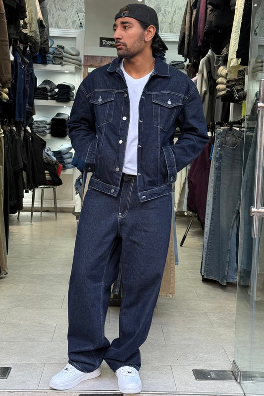 ENSEMBLE DENIM BLEU