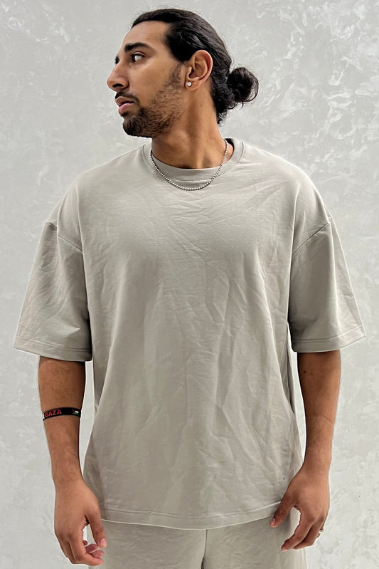 T-SHIRT OVERSIZE BEIGE
