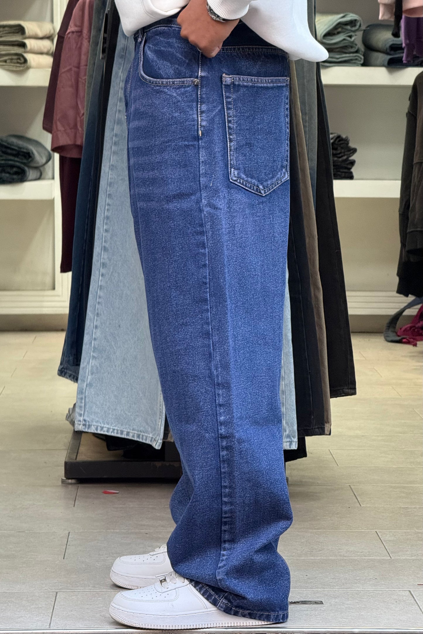 BAGGY JEANS L'INTROUVABLE BLEU DENIM