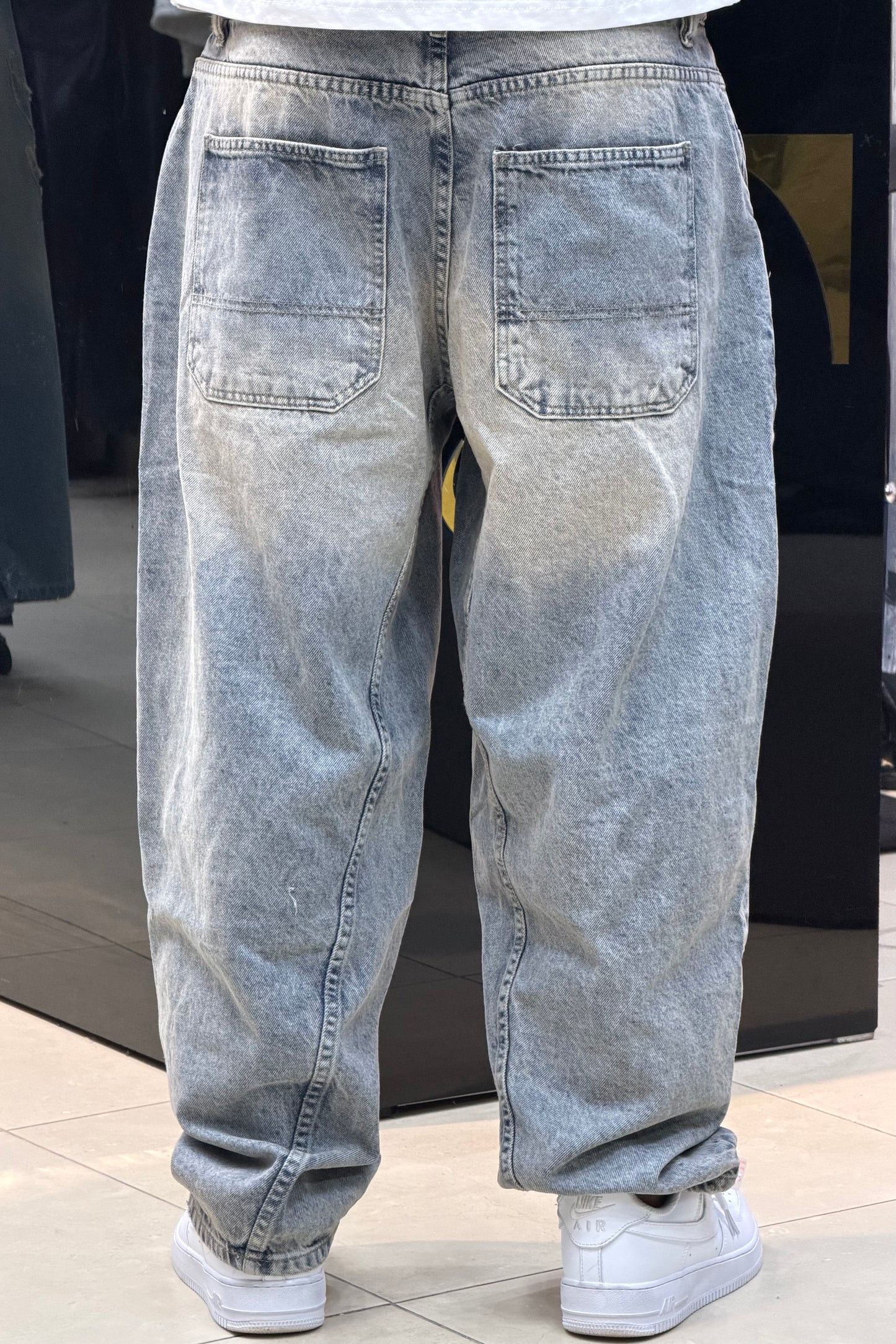 BALLOON FIT JEANS DIRTY CLAIR VN