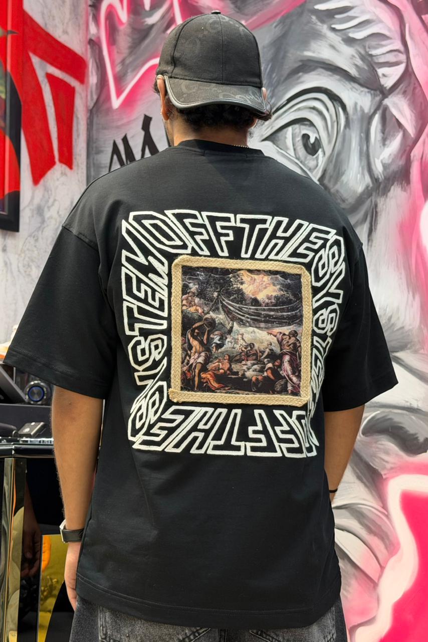 T-SHIRT OFF THE SYSTEM BLACK