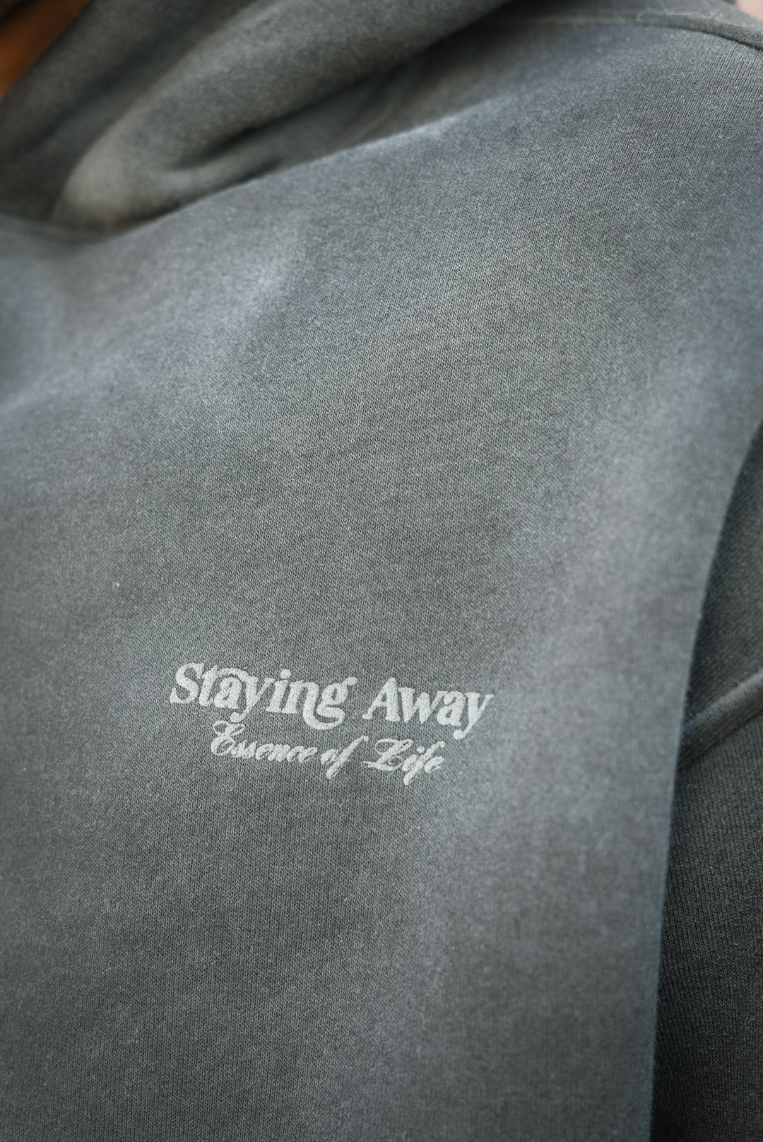 ENSEMBLE WASHED STAYING AWAY BLACK E90-15