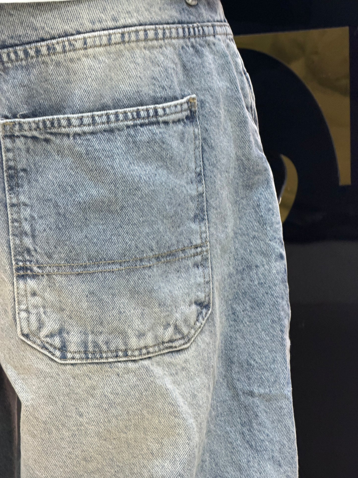 BALLOON FIT JEANS DIRTY CLAIR VN