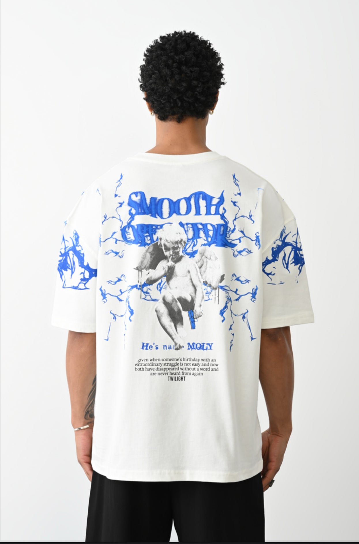 T-SHIRT SMOOTH BLANC