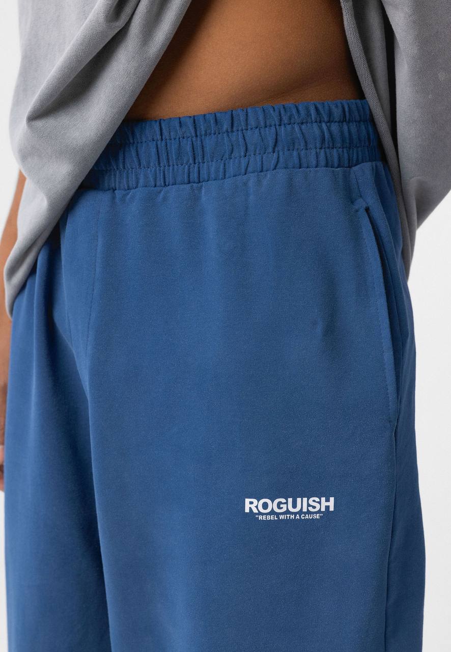 PANTALON  ES WASHED OVERSIZE BLEU