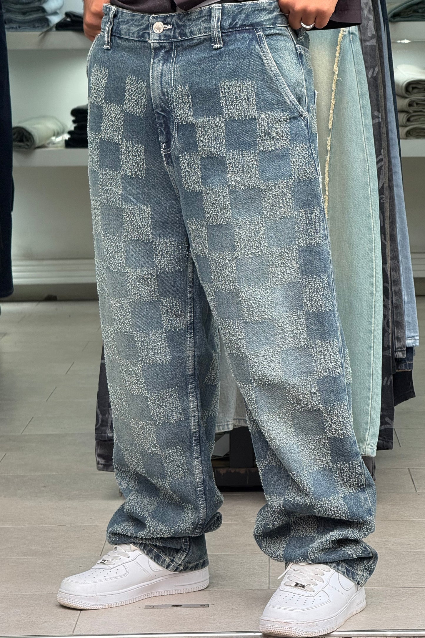 BAGGY JEANS LASER DIRTY