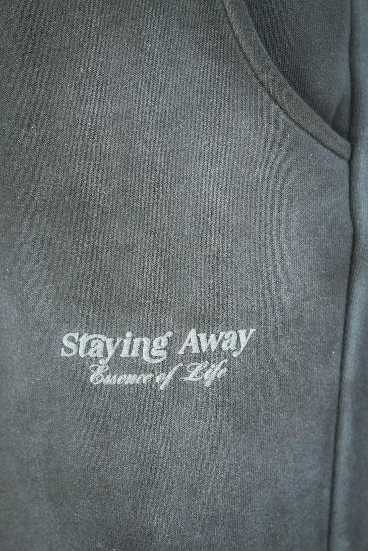 ENSEMBLE WASHED STAYING AWAY BLACK E90-15