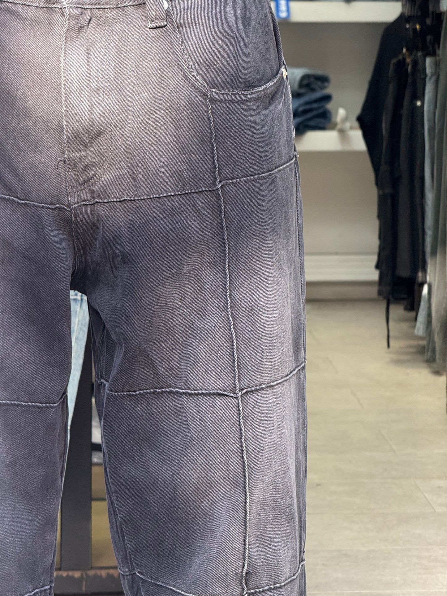 BAGGY JEANS TRETTS V2 NOIR