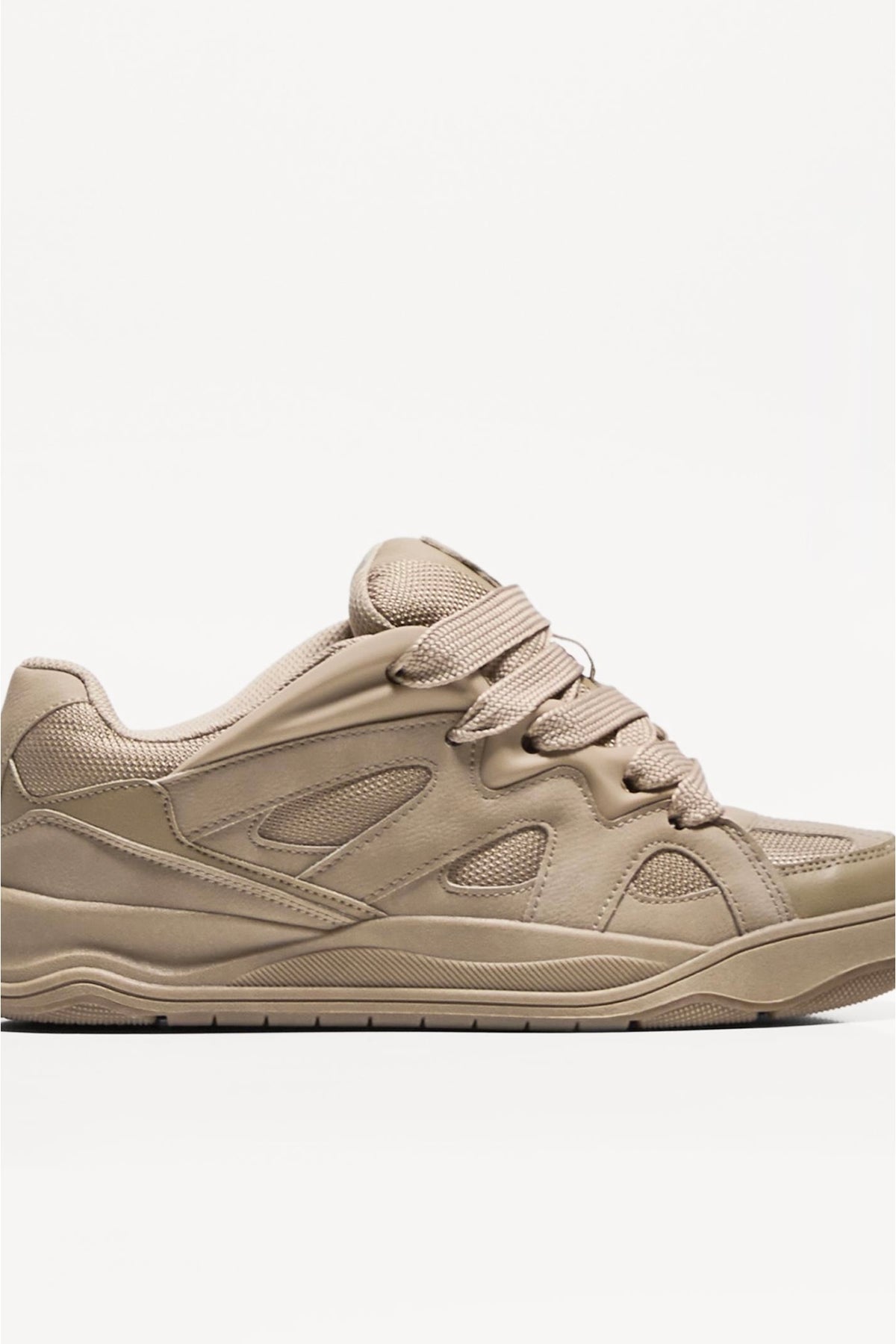 SNEAKERS SKATE BEIGE BERSHKA ORIGINAL