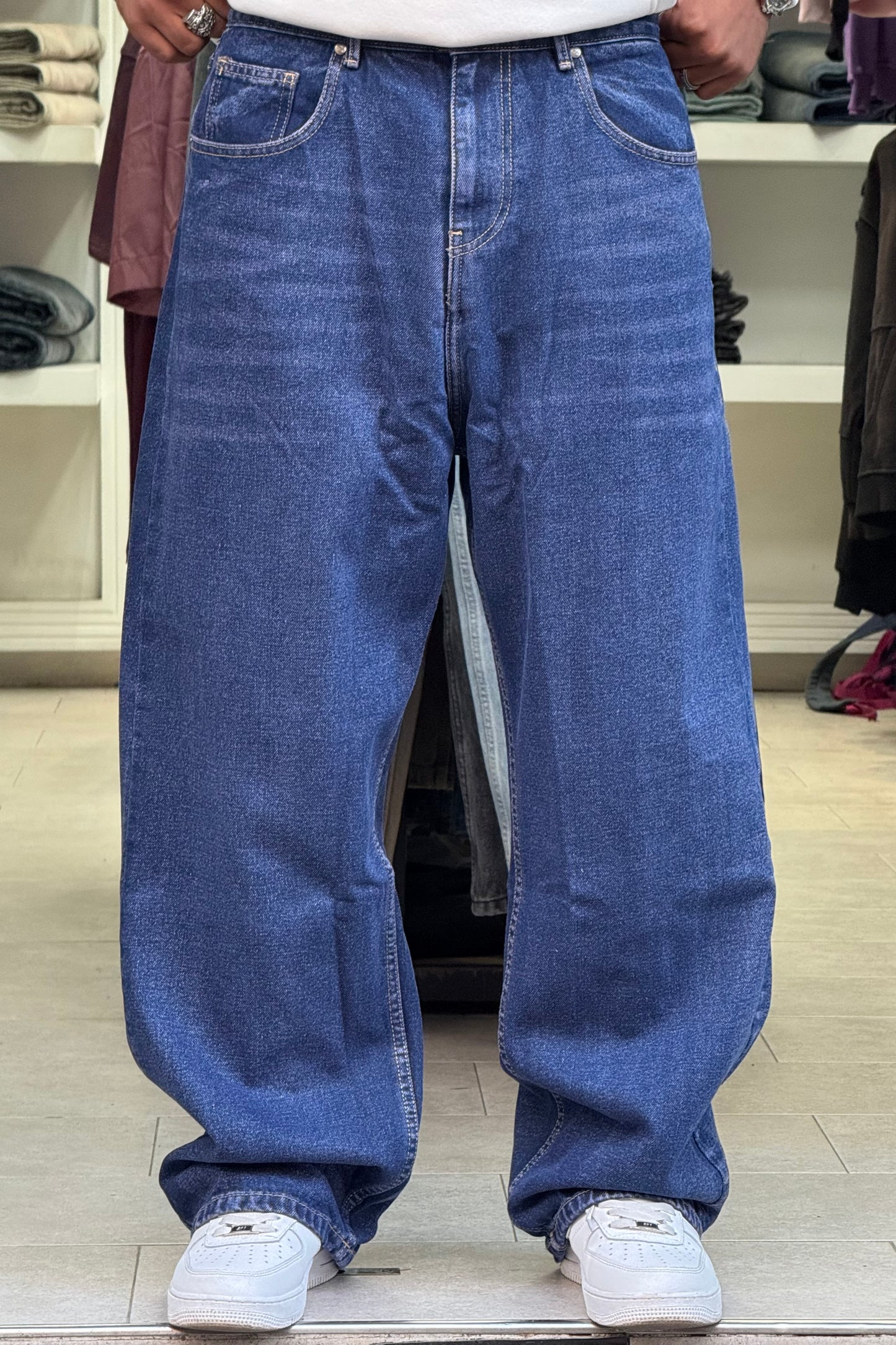 BAGGY JEANS L'INTROUVABLE BLEU DENIM