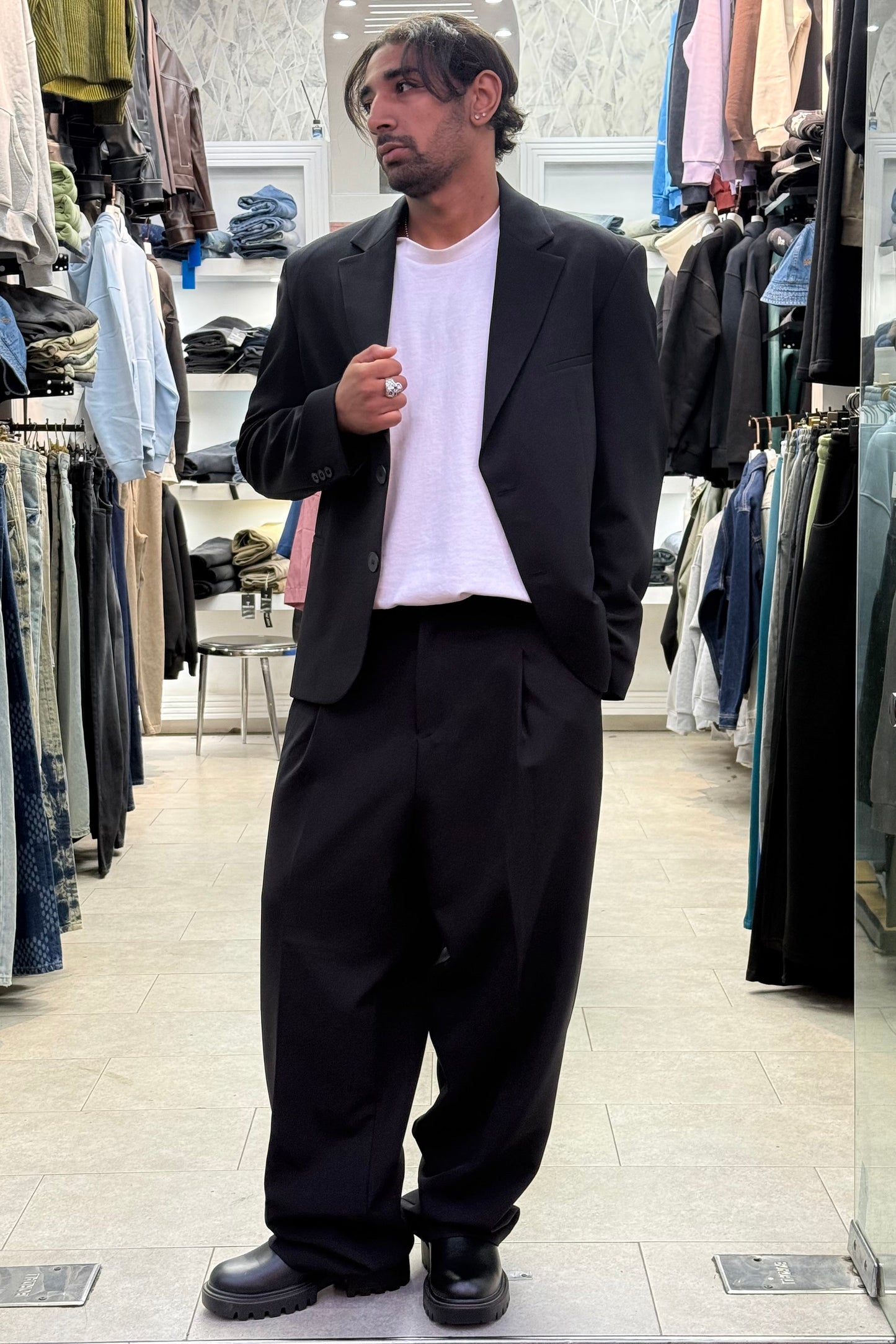 COSTUME OVERSIZE BLACK BR