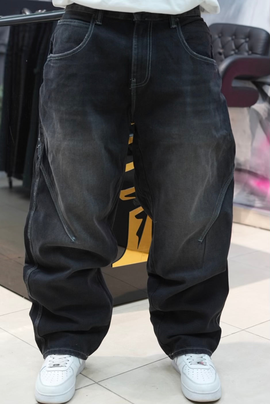 TWISTER JEANS NOIR