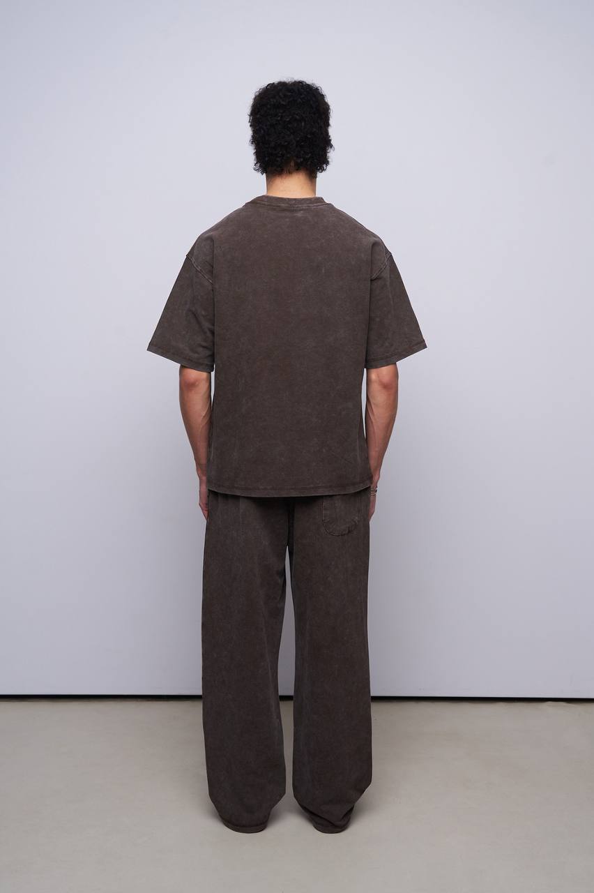 Relaxfit Washed Tracksuit BROWN 30-202