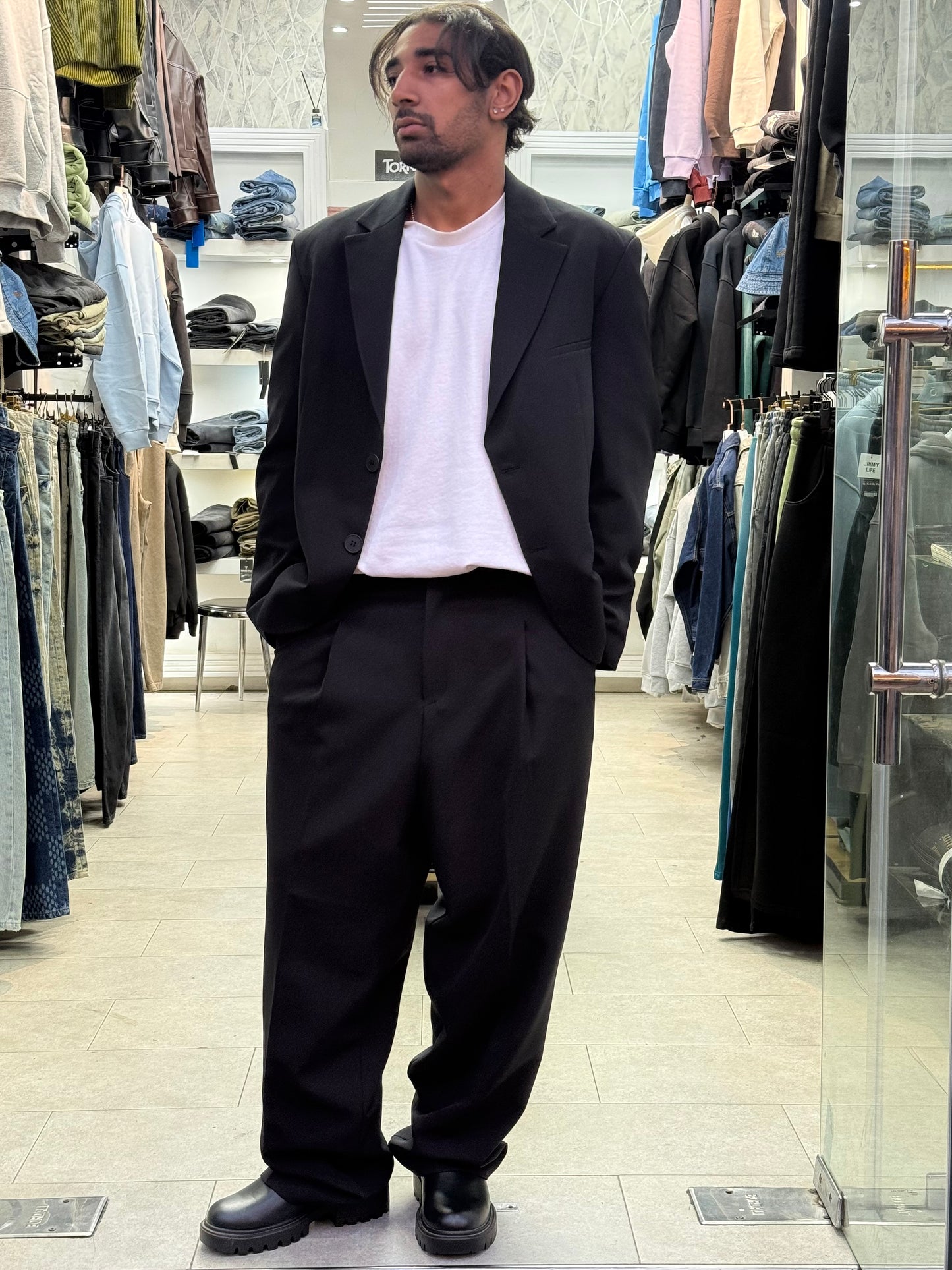 COSTUME OVERSIZE BLACK BR