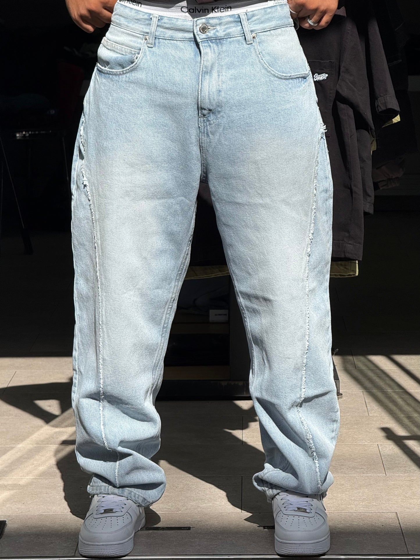 BAGGY JEANS STORM BLEU DELAVE