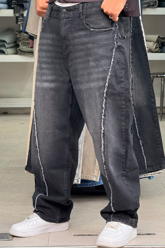 BAGGY JEANS STORM TR NOIR