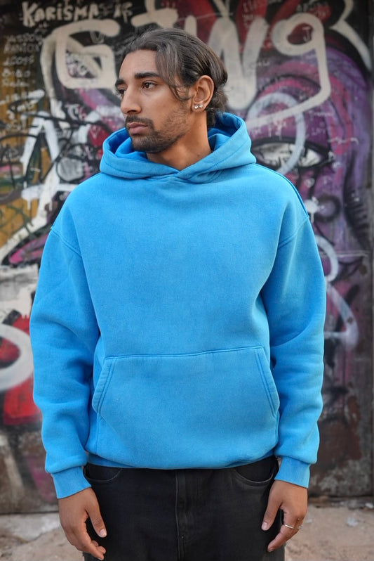 HOODIES VOUNG ATELIER TURQUOISE E10-42