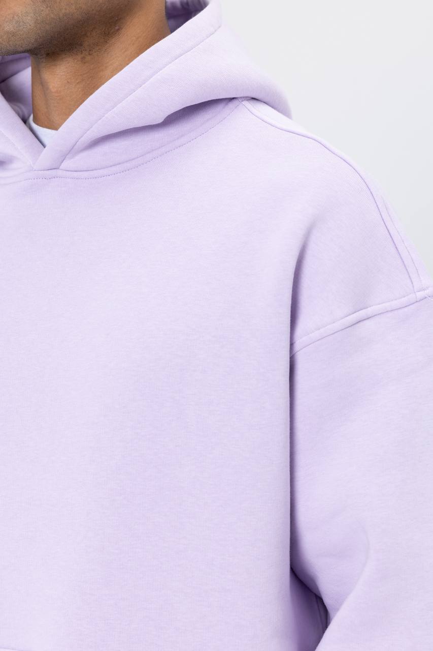 HOODIES OVERSIZE BASIC LILAC E71-72