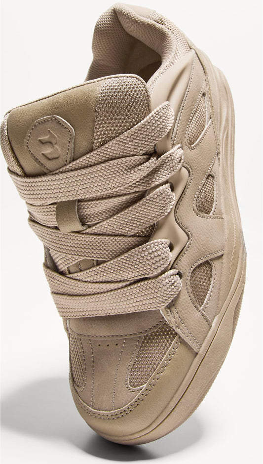SNEAKERS SKATE BEIGE BERSHKA ORIGINAL