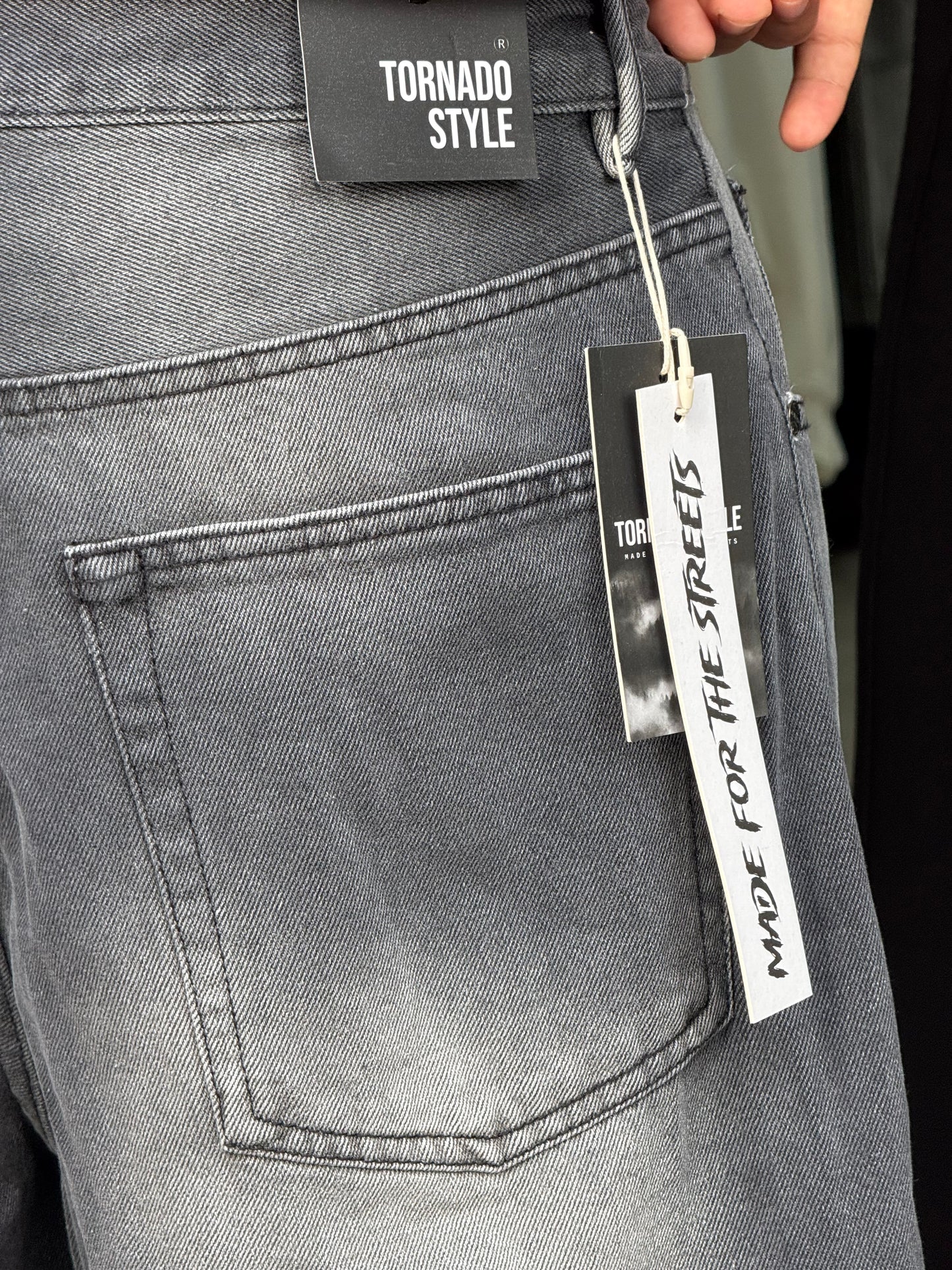 BAGGY JEANS L'INTROUVABLE (GRIS NOIR 2)