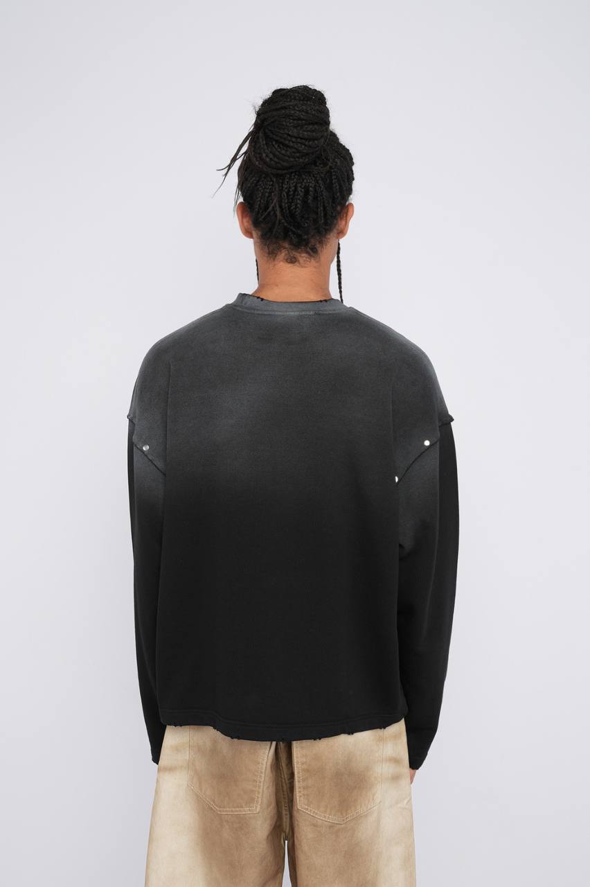 TRIKKO WASHED BR BLACK 80-07