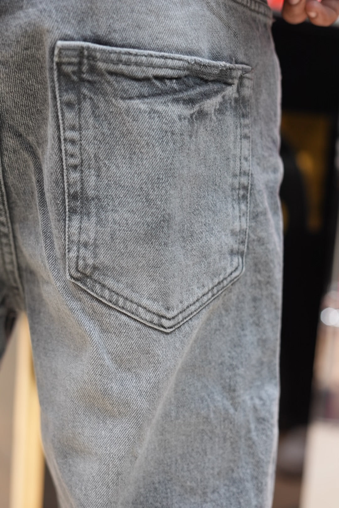 BAGGY JEANS GRIS SK