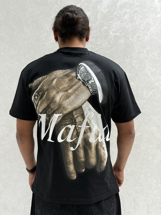 T-SHIRT MAFIA NOIR YG-240