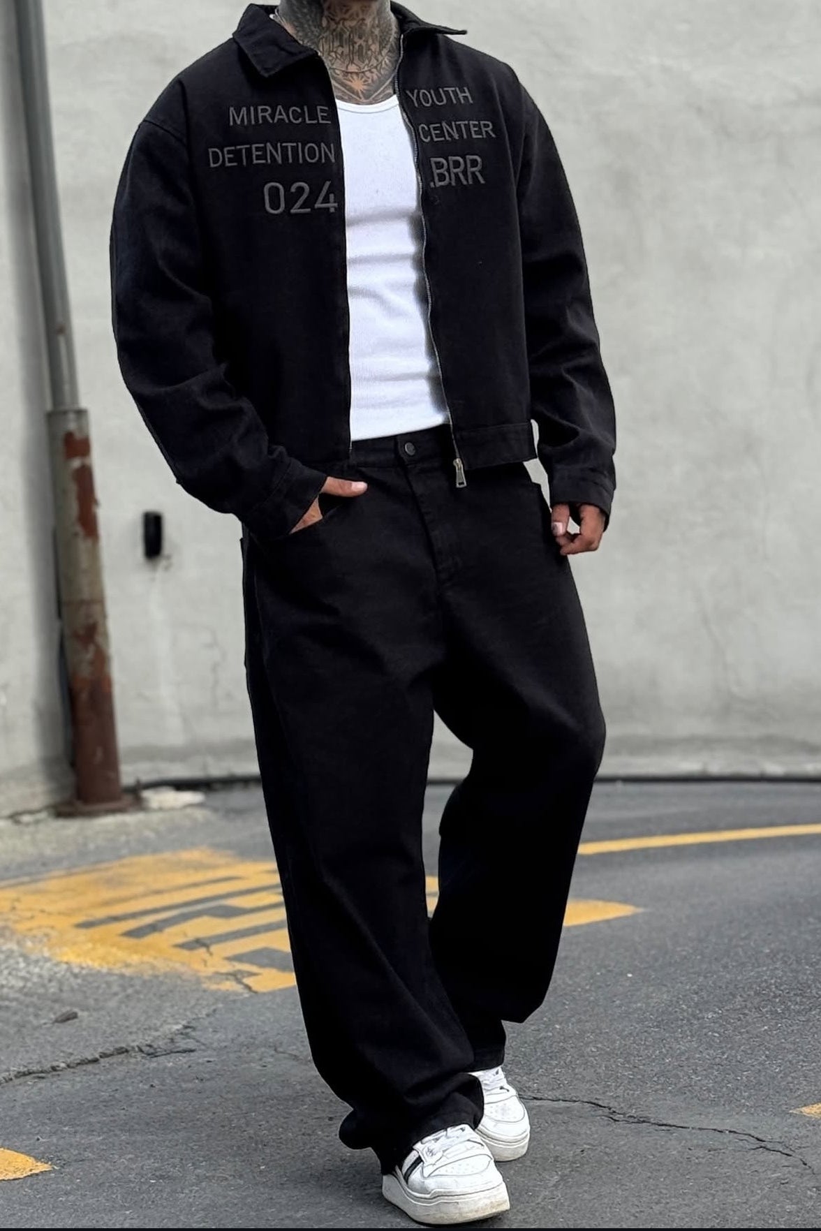 ENSEMBLE ZIP MIRACLE BLACK 90-05