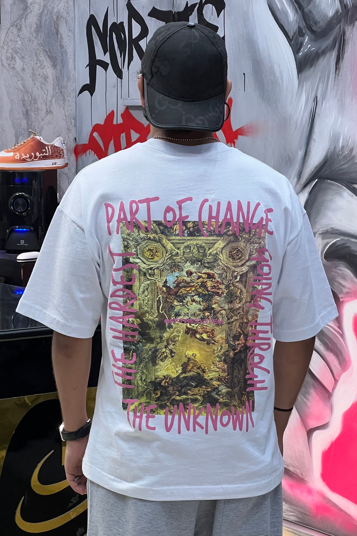 T-SHIRT PART OF CHANGES WHITE