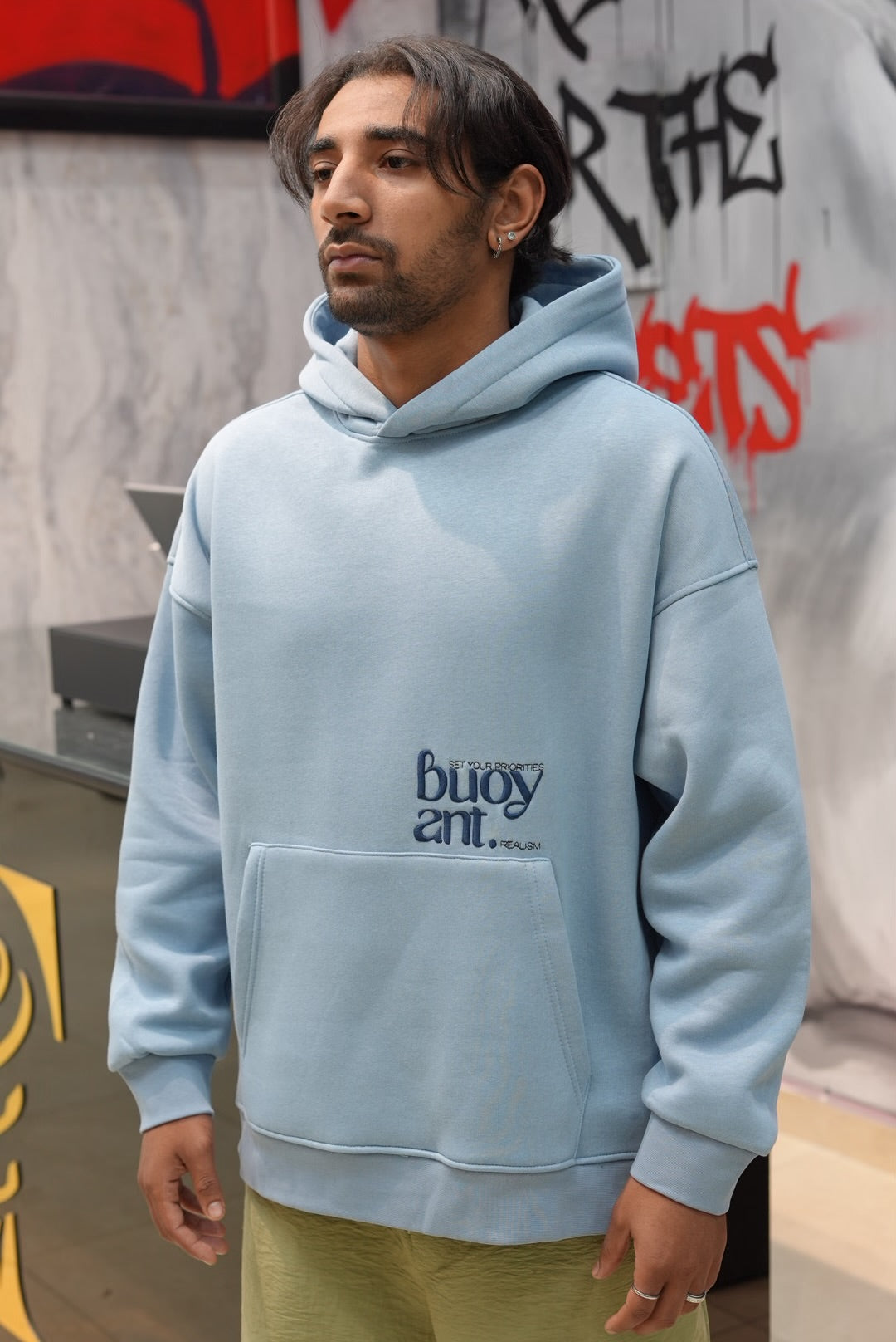 HOODIES BUOY BLUE swe25008